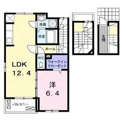 オー　リジェールの物件間取画像